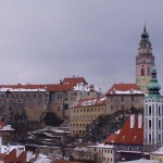 Č. Krumlov v zimě